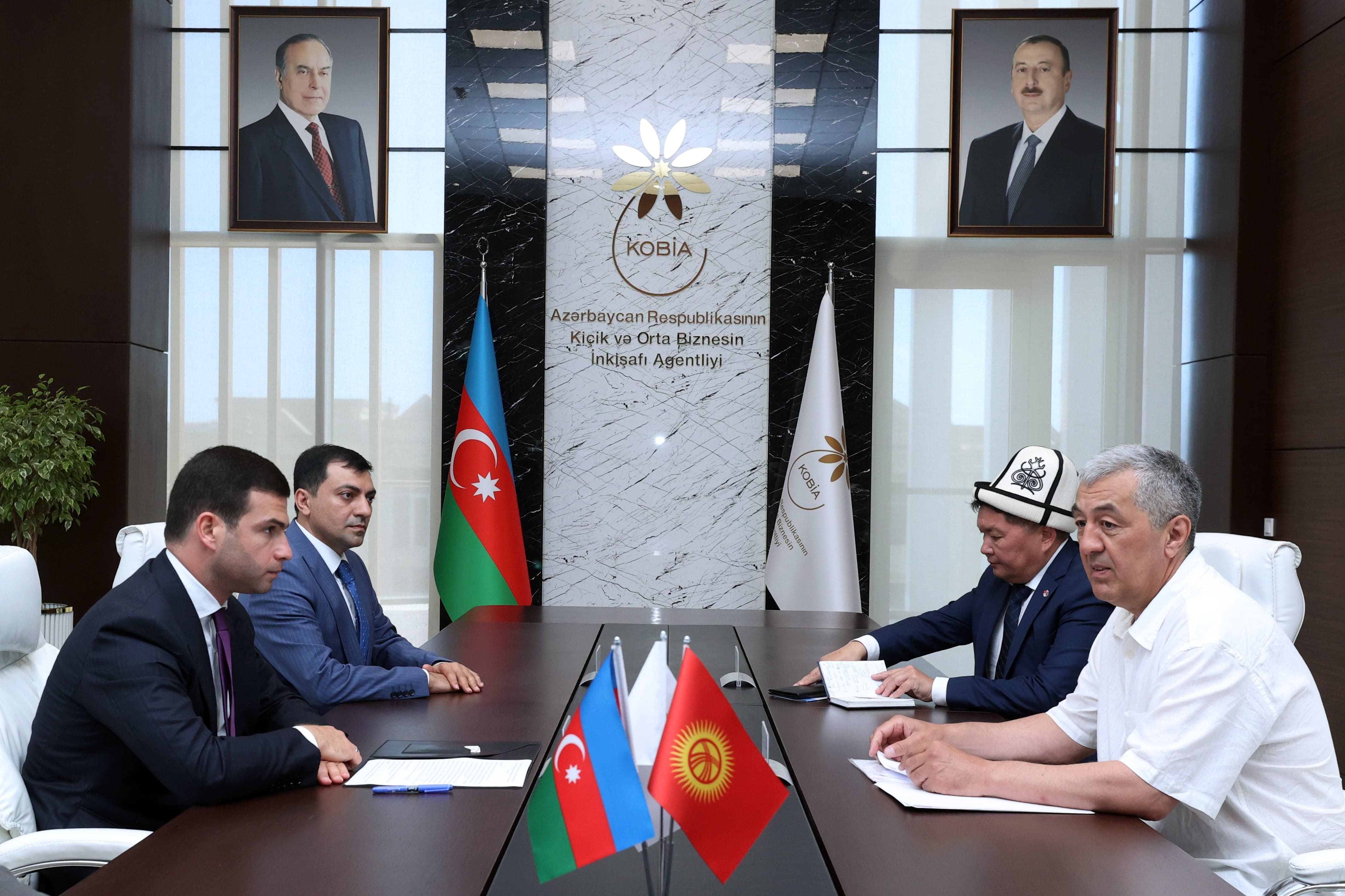 Meeting between KOBİA and the Chamber of Commerce and Industry of the Kyrgyz Republic 