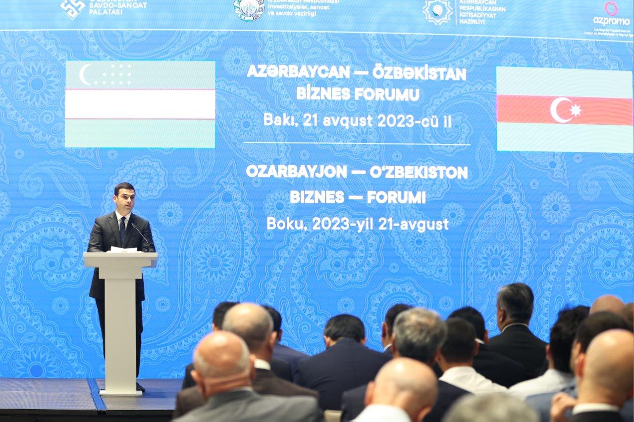 Состоялся Азербайджано-Узбекский бизнес-форум 