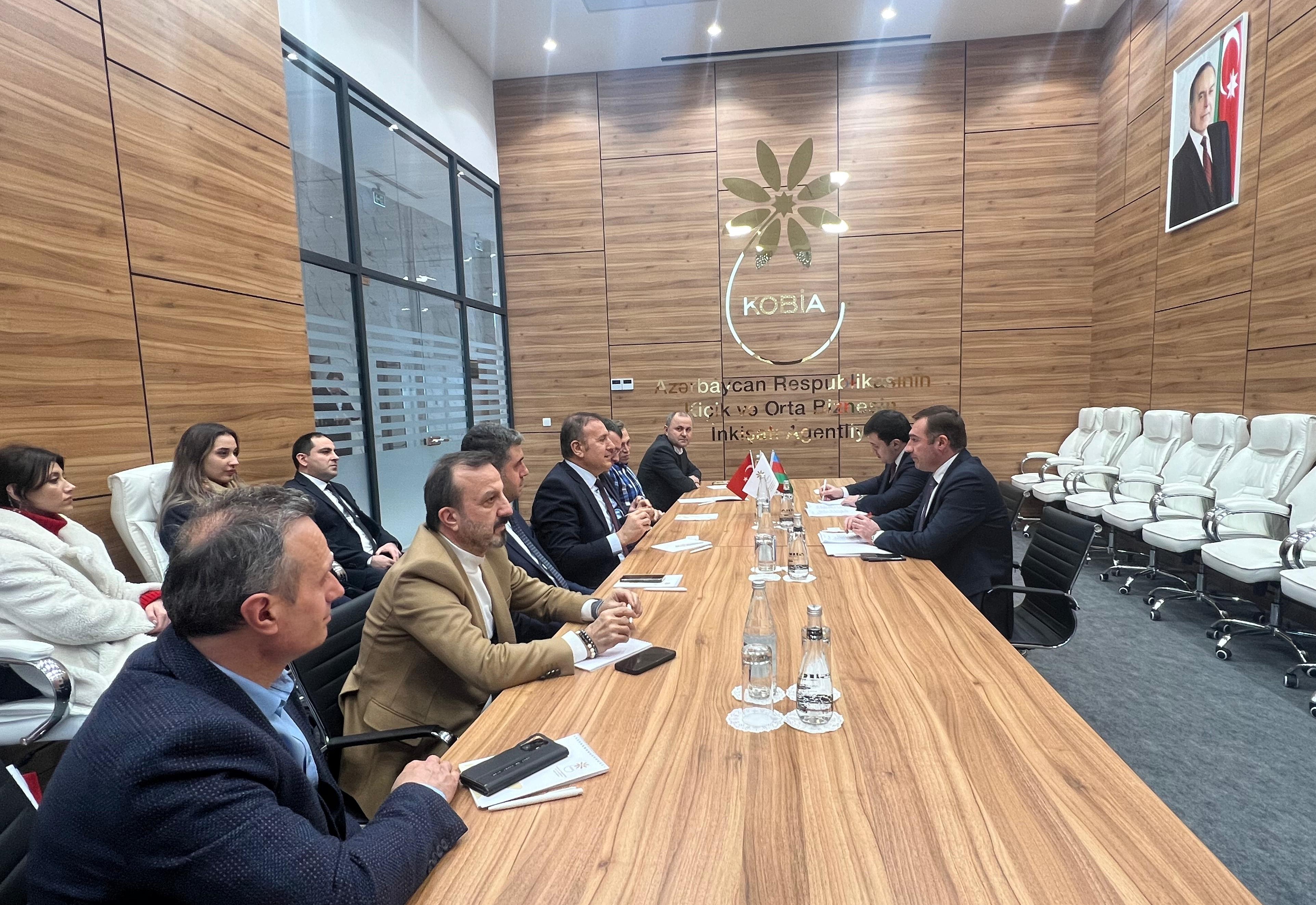 Состоялась встреча между KOBİA и Торгово-промышленной палатой Трабзона в Турции 
