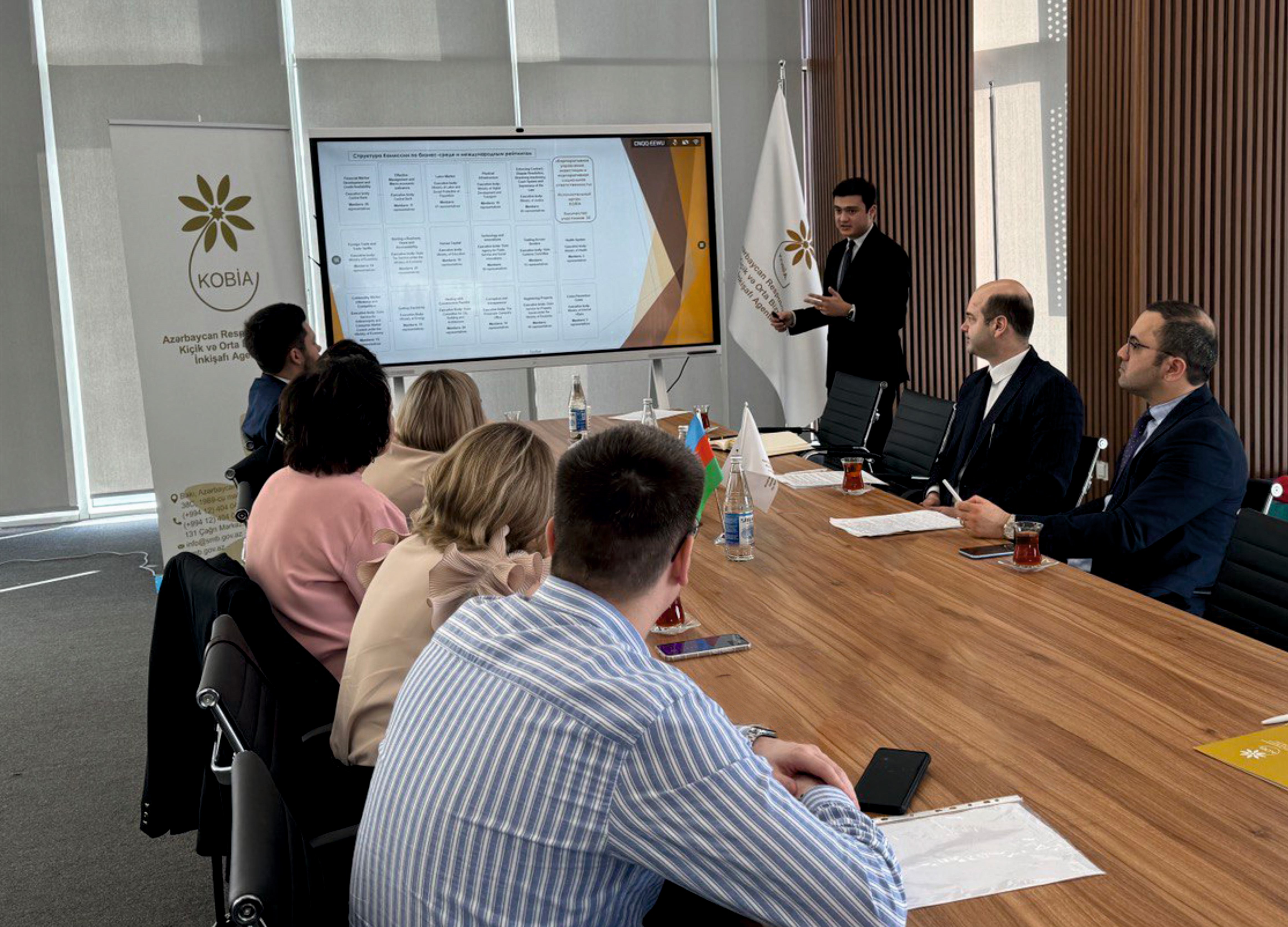 Representatives of the Entrepreneurship Development Fund (Damu) of Kazakhstan got familiar with KOBİA’s experience
