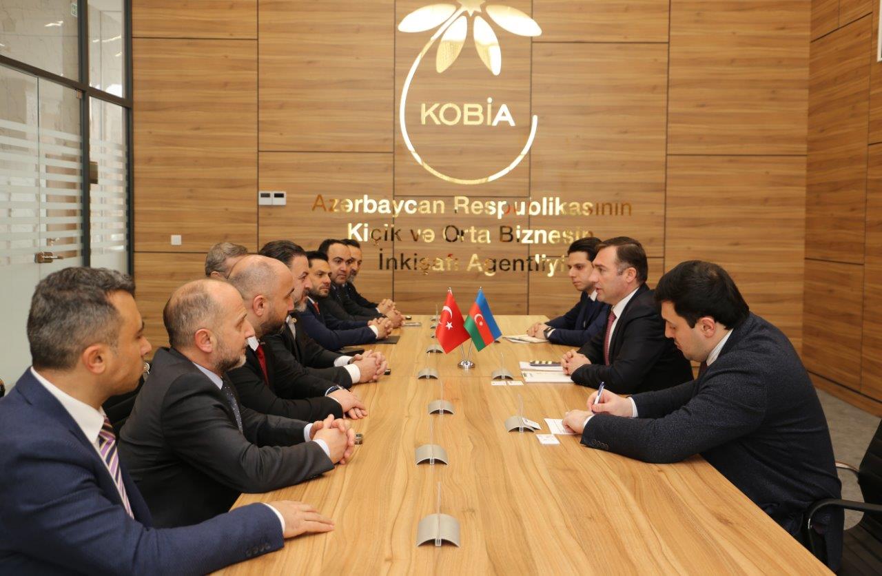 Состоялась встреча между представителями KOBİA и MÜSİAD 