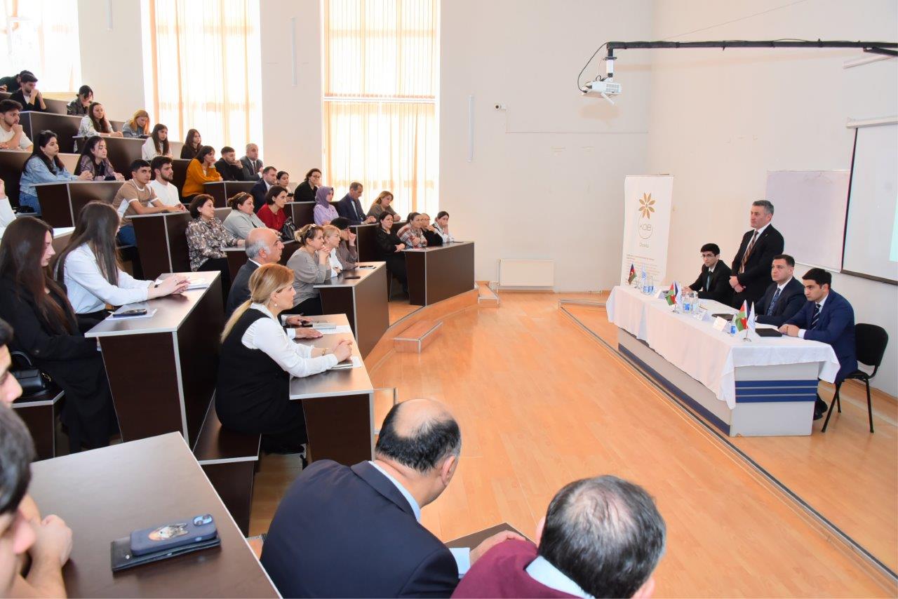 Состоялась встреча между KOBİA и Сумгаитским государственным университетом 