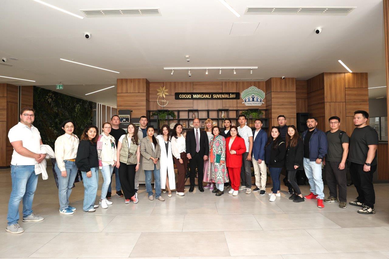 Students and graduate students from Kazakhstan visited "Baku SMB House" 