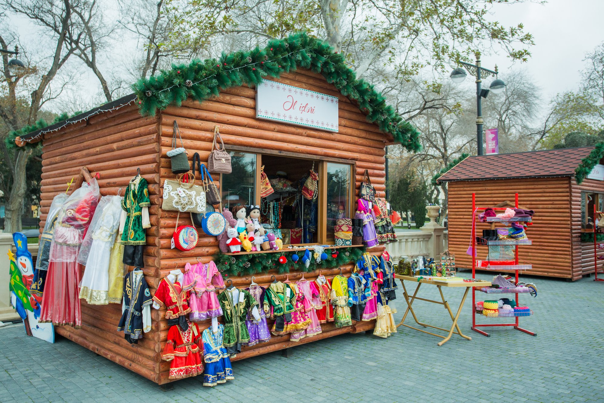 Handicrafts of women and people with disabilities at the Winter Festival Fair 