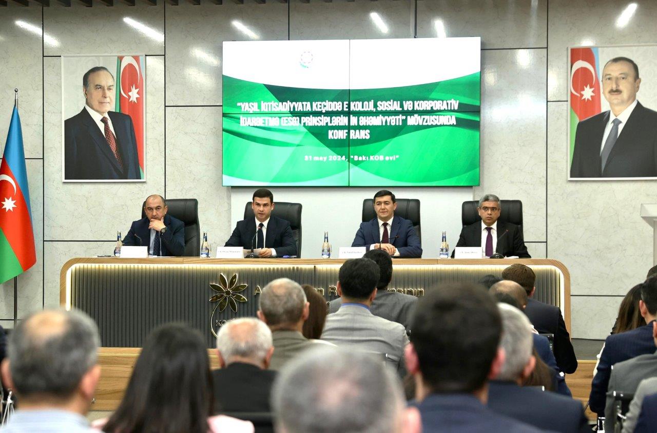 A conference on the significance of ESG (Environmental, Social, and Governance) principles in transitioning to green economy, with participation of both the public and private sectors, was held 