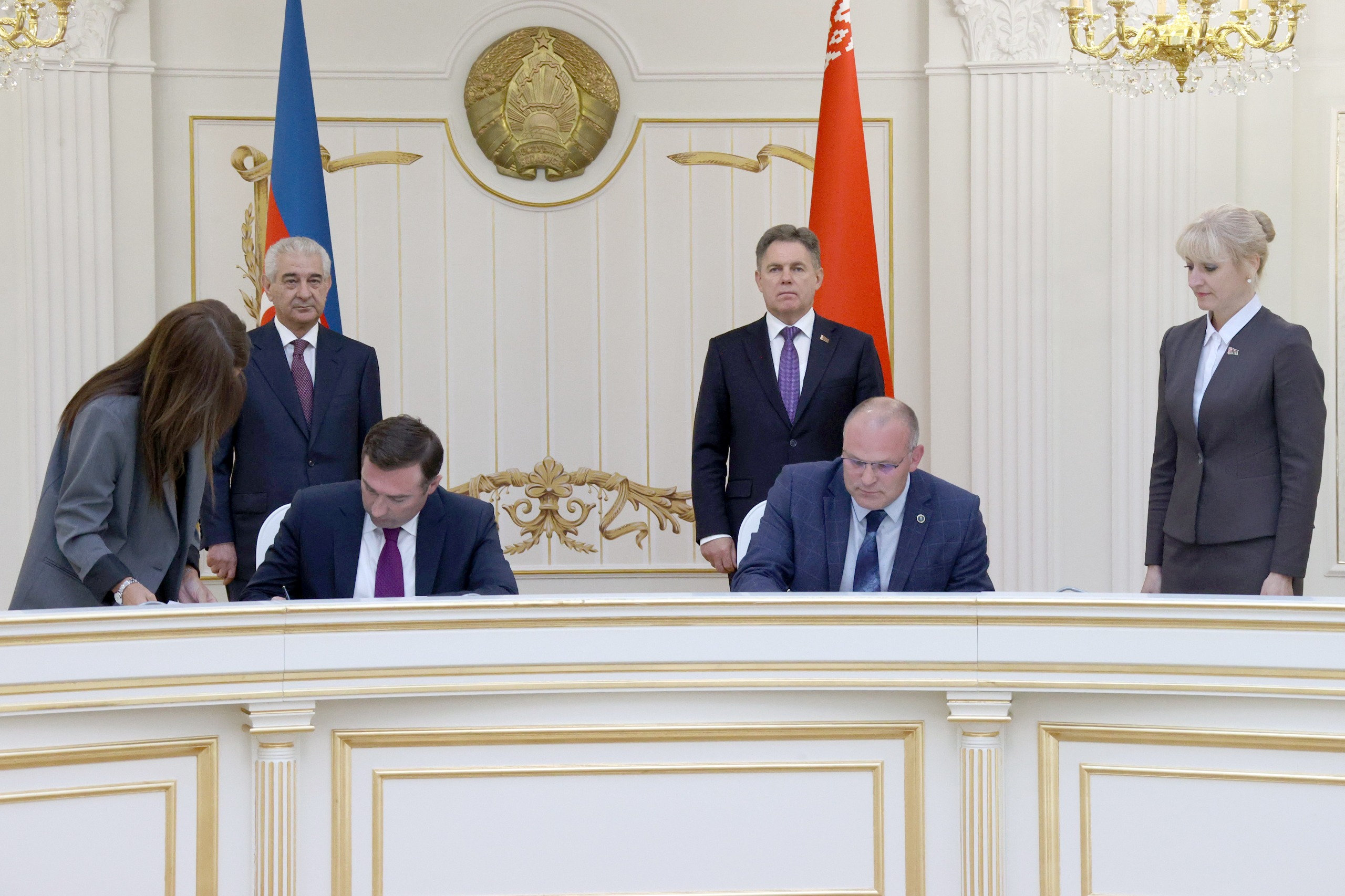 Подписан документ между KOBİA и Торгово-промышленной палатой Беларуси 