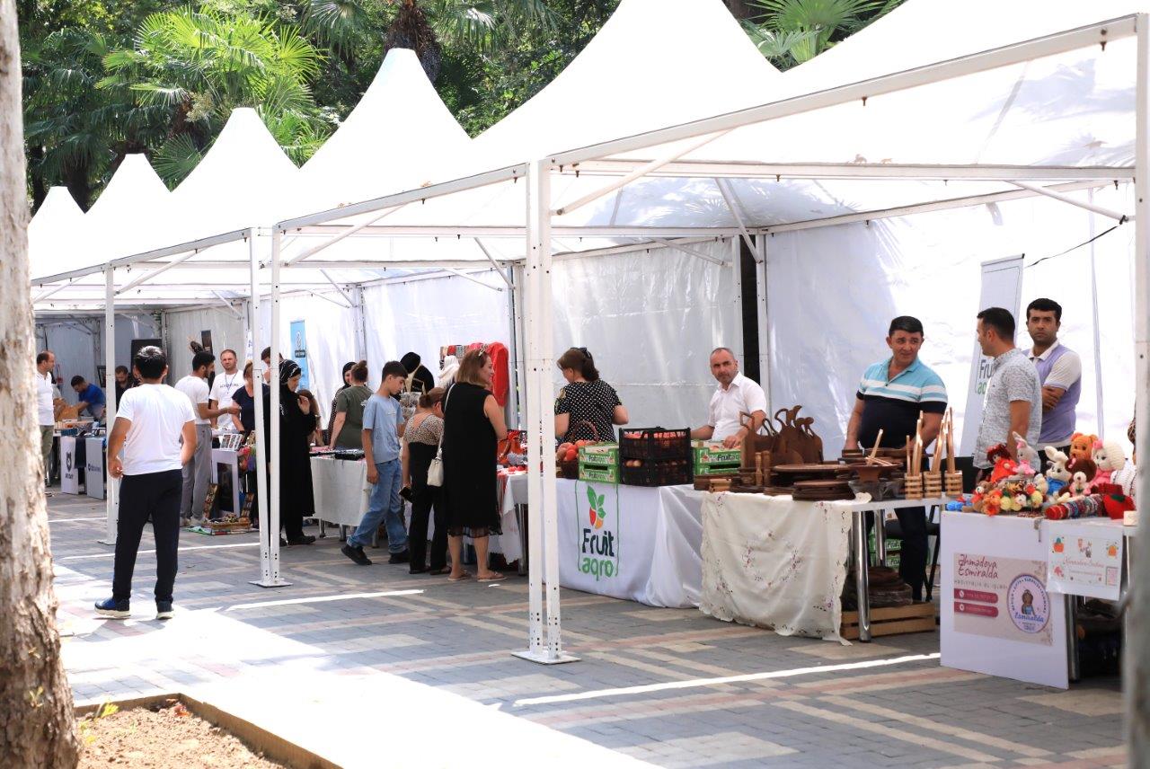 The "KOB FEST" exhibition- sale fair is underway in Ganja 