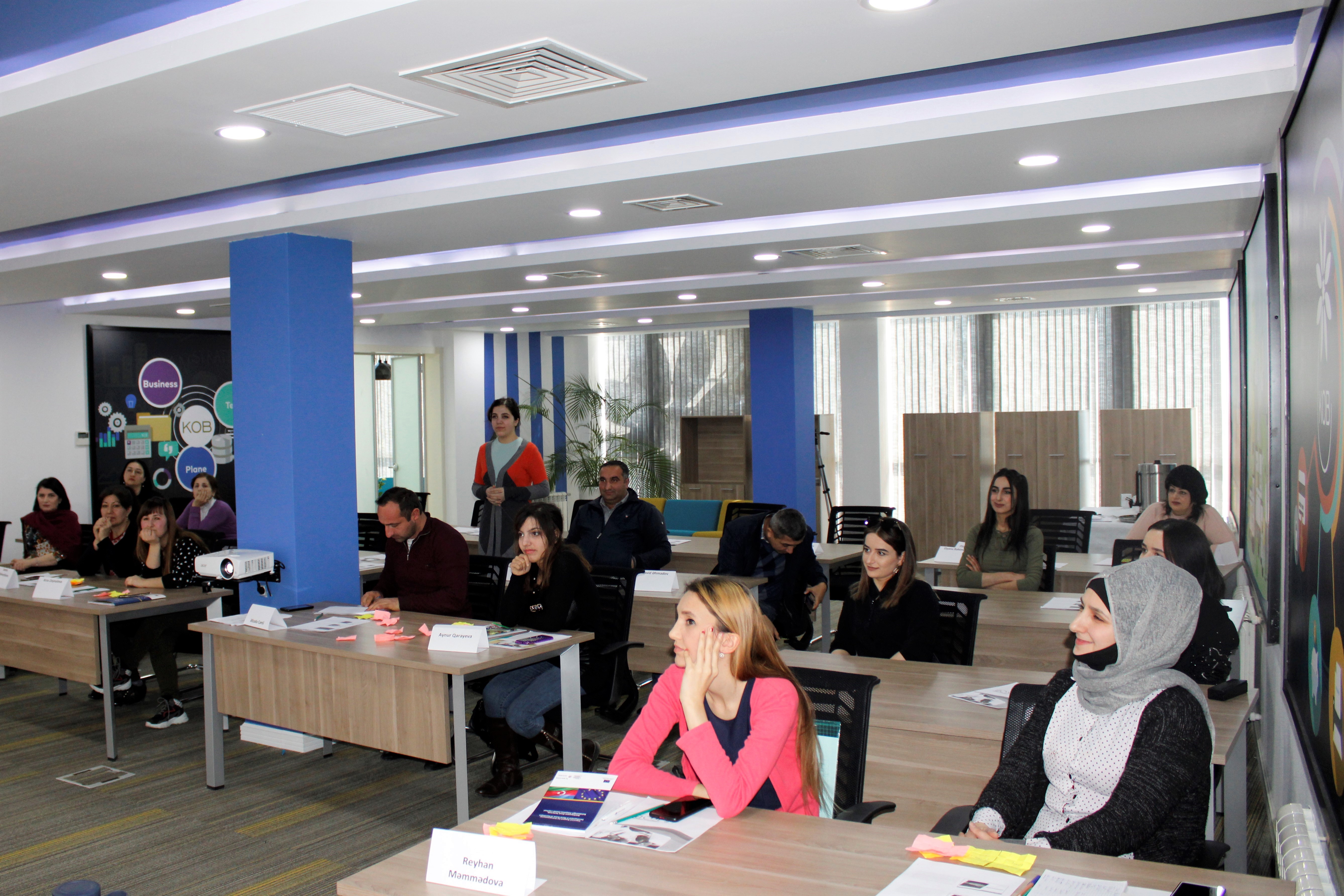 Стартовали тренинги в Хачмазском Центре Развития МСБ 