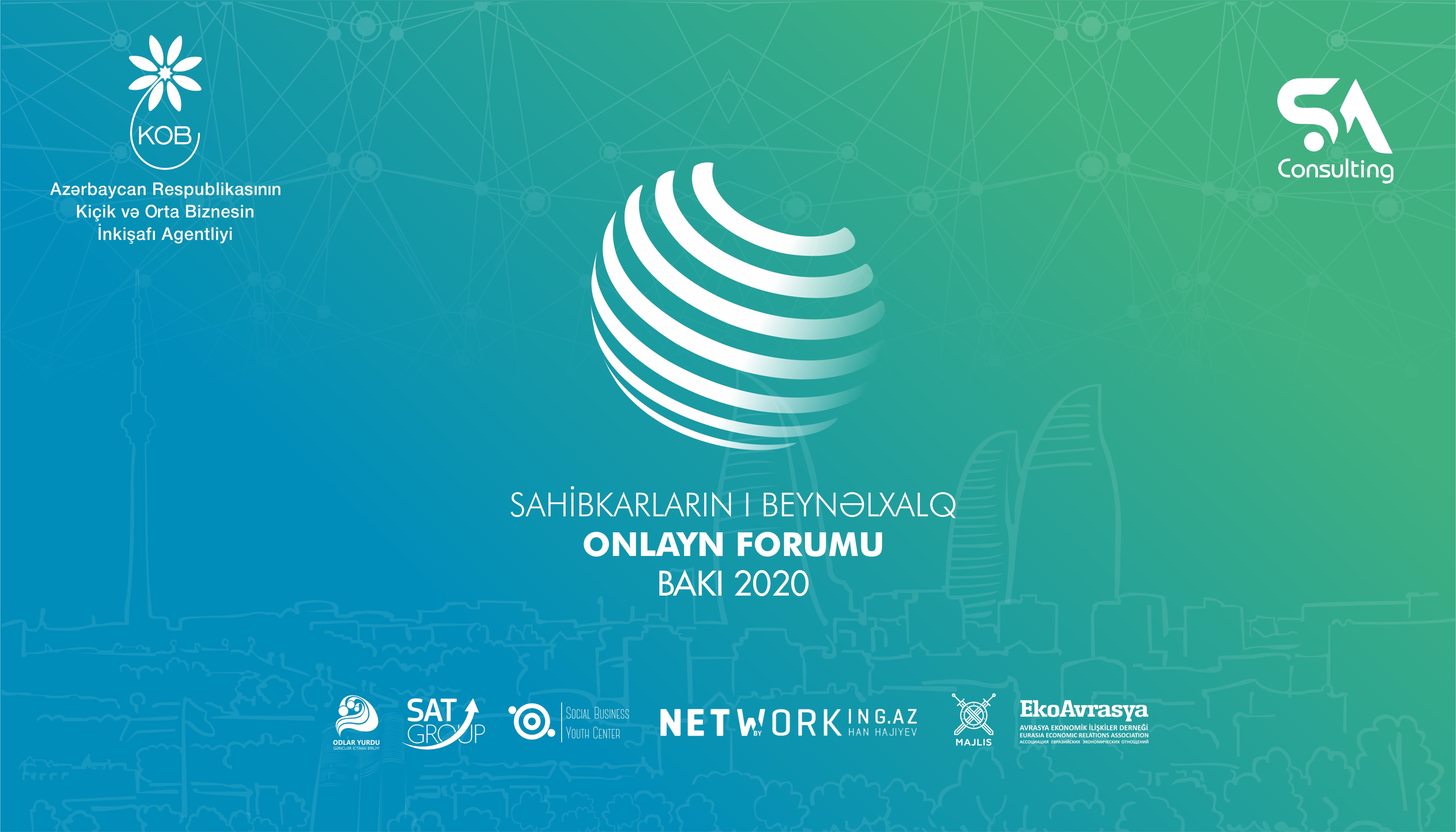 Пройдёт «l Международный онлайн-форум предпринимателей – Баку 2020» 