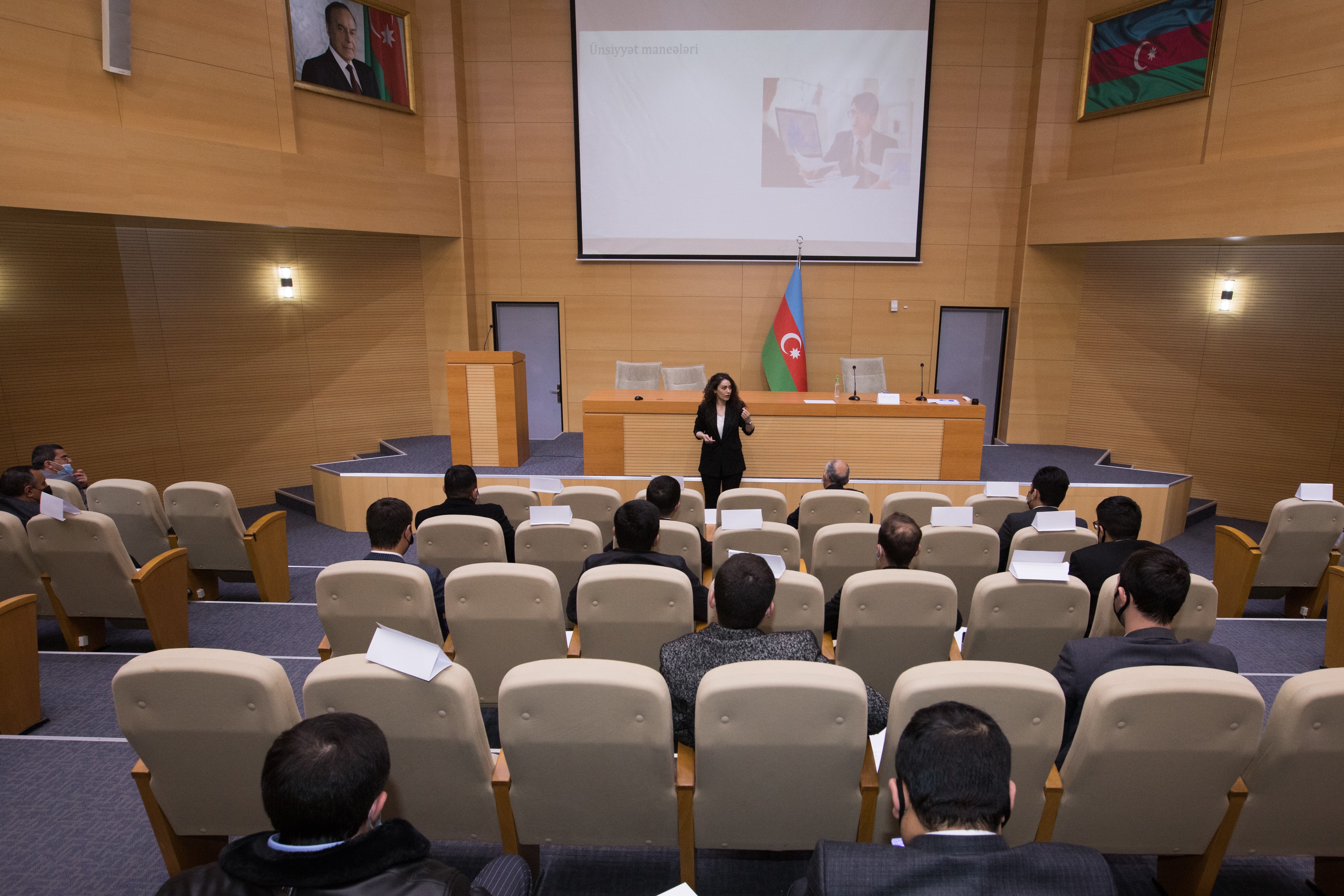 Training was Held for Employees of Public and Private Agencies Operating in the Yevlakh SMB House 