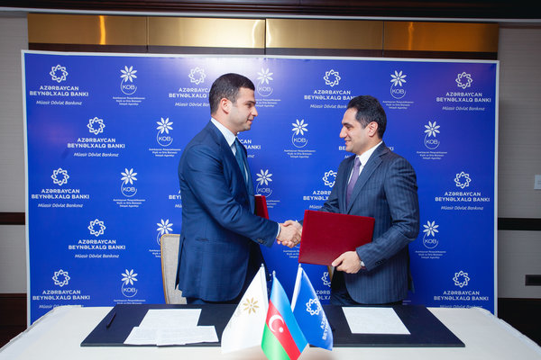 KOBİA ilə Azərbaycan Beynəlxalq Bankı arasında Niyyət Protokolu imzalanıb 