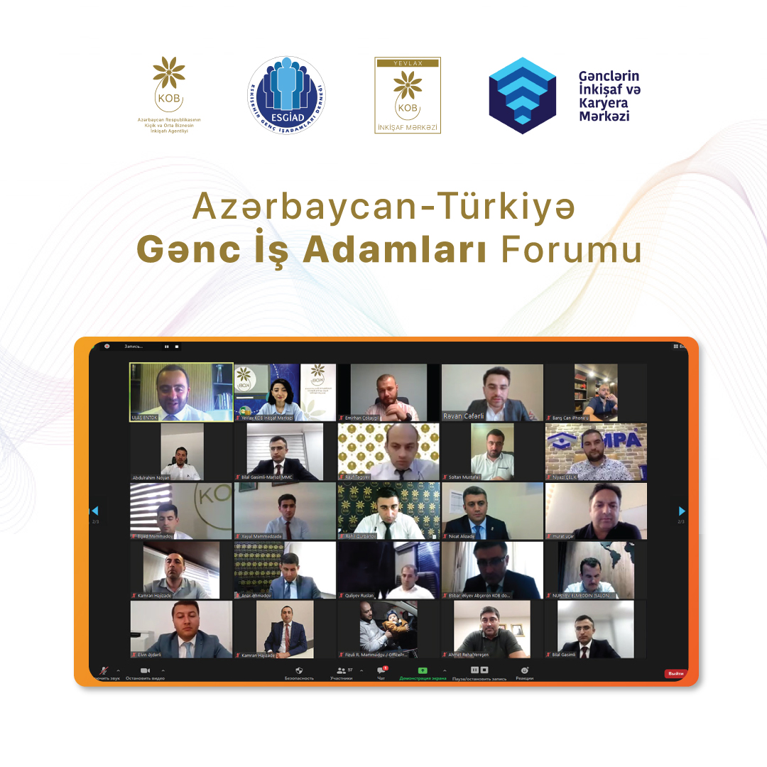 Azərbaycan-Türkiyə Gənc İş Adamları Forumu keçirilib 