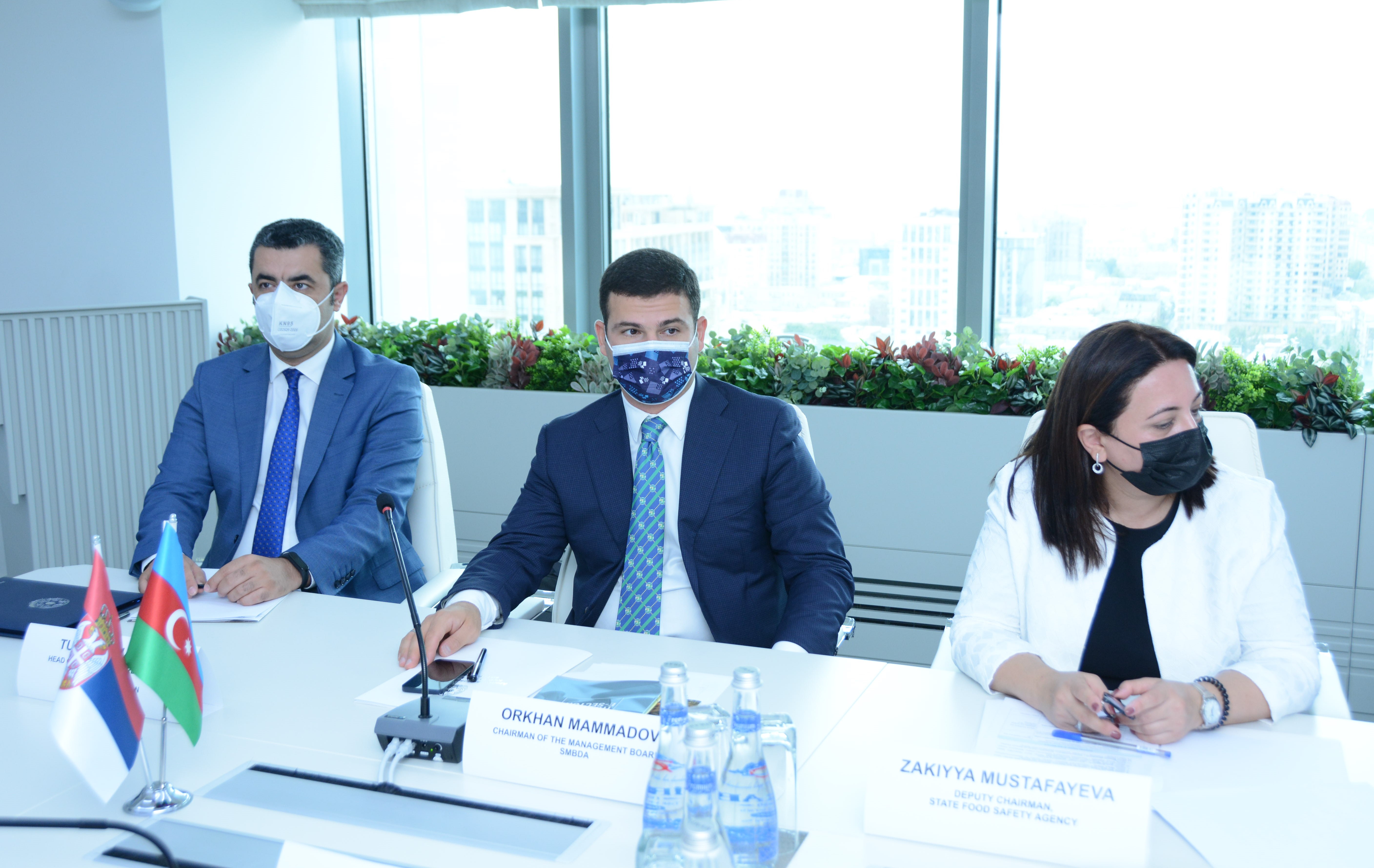 SMBDA was represented at the Azerbaijani-Serbian Intergovernmental Commission meeting 