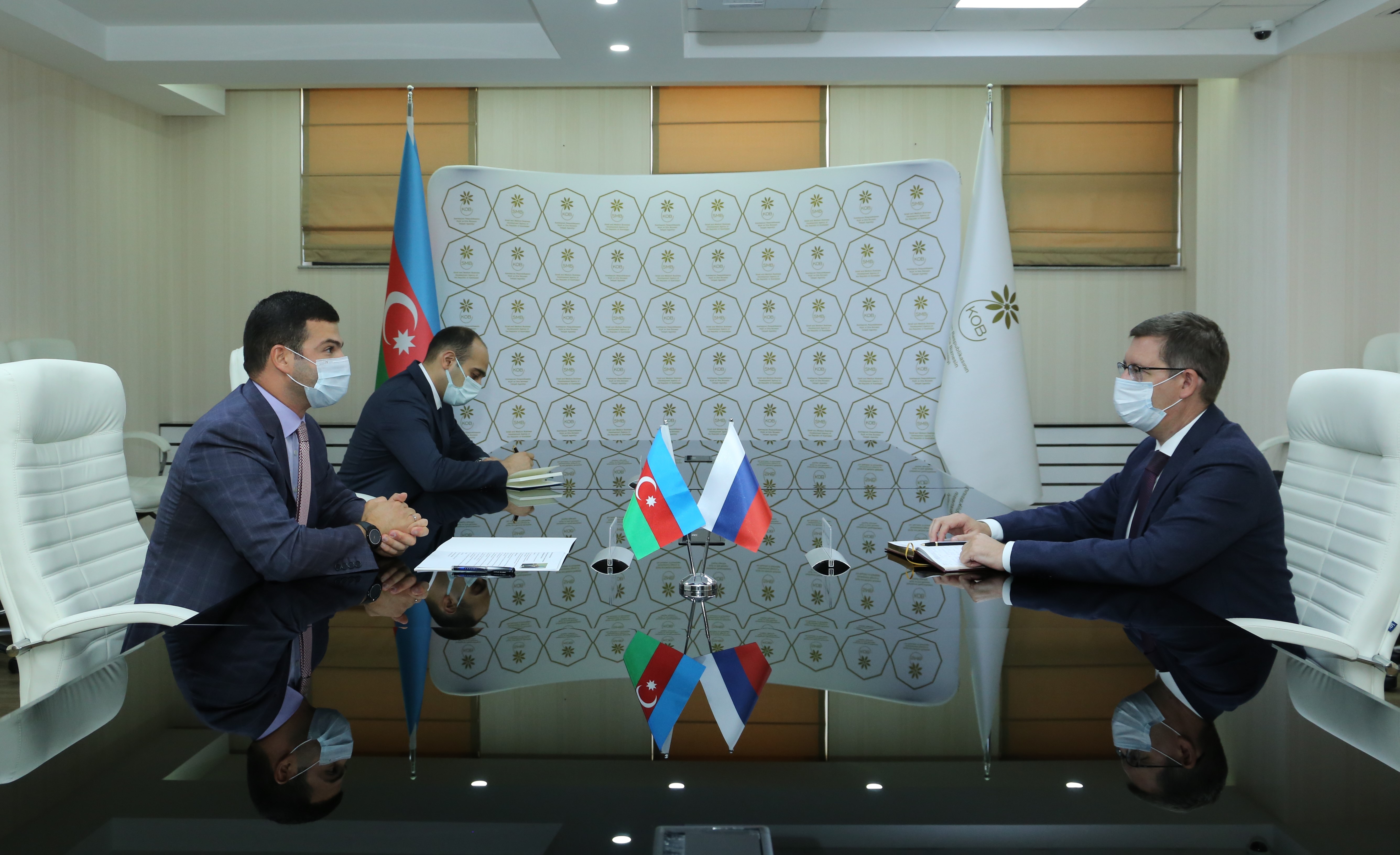 Russian trade representative in Azerbaijan visited SMBDA 