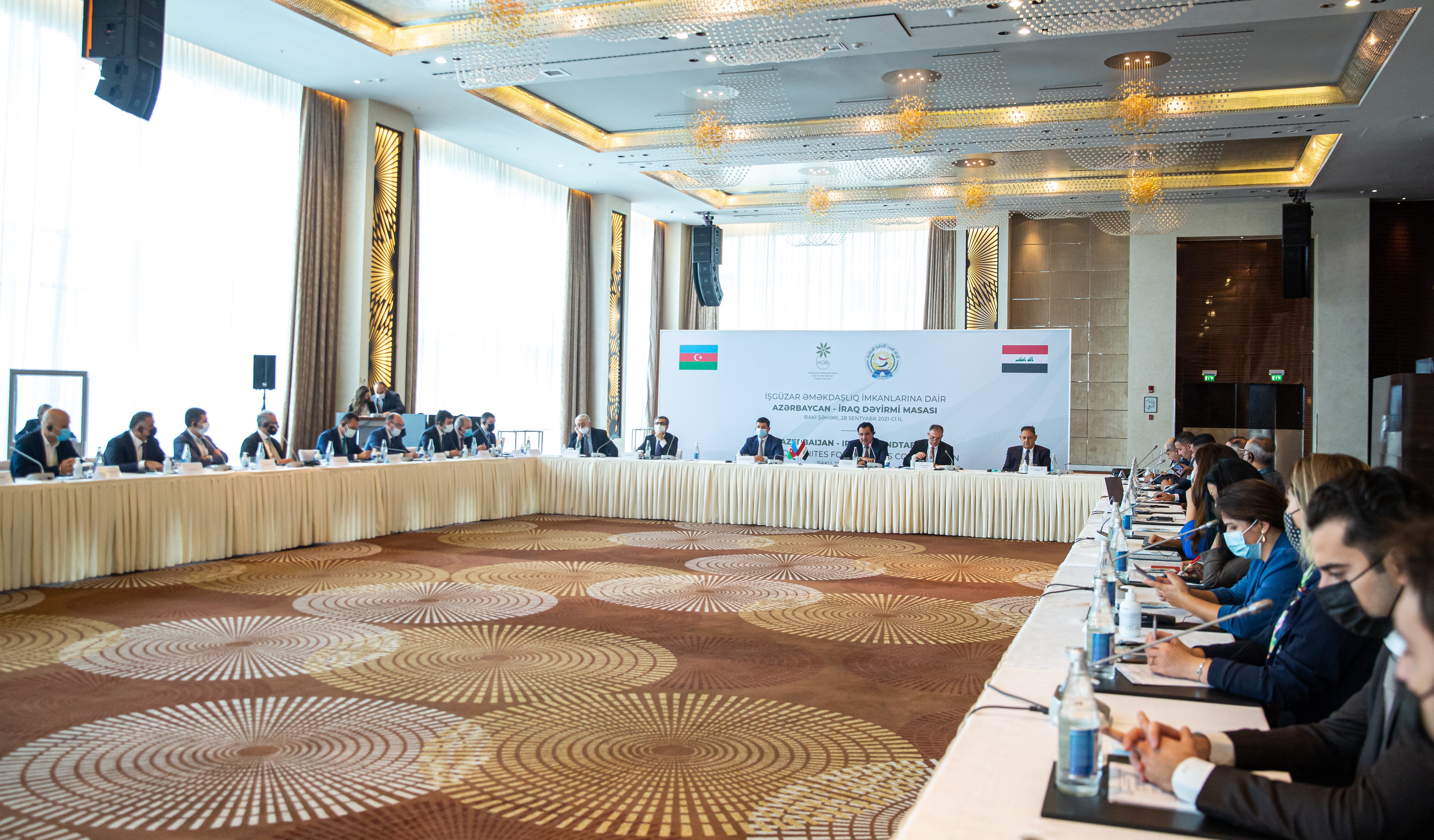 Состоялся Круглый Стол по развитию Азербайджано-Иракского делового сотрудничества 