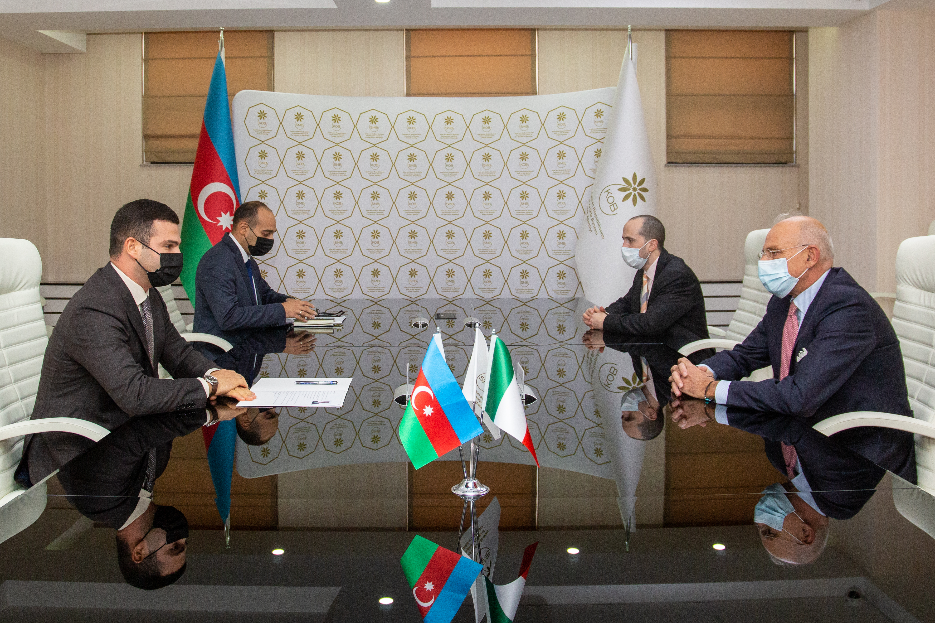 Italian ambassador to Azerbaijan visited SMBDA 