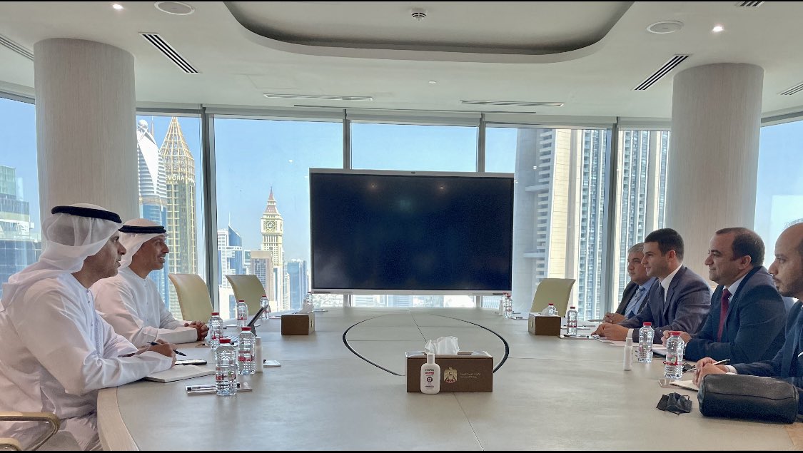 Состоялась встреча АРМСБ с Министром ОАЭ по Предпринимательству и МСБ 