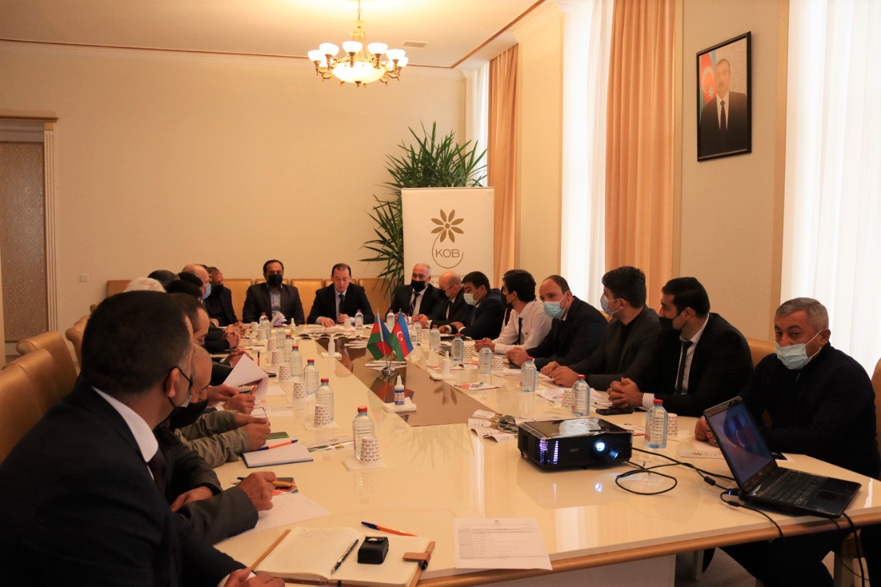 Meeting with entrepreneurs held in Goygol 