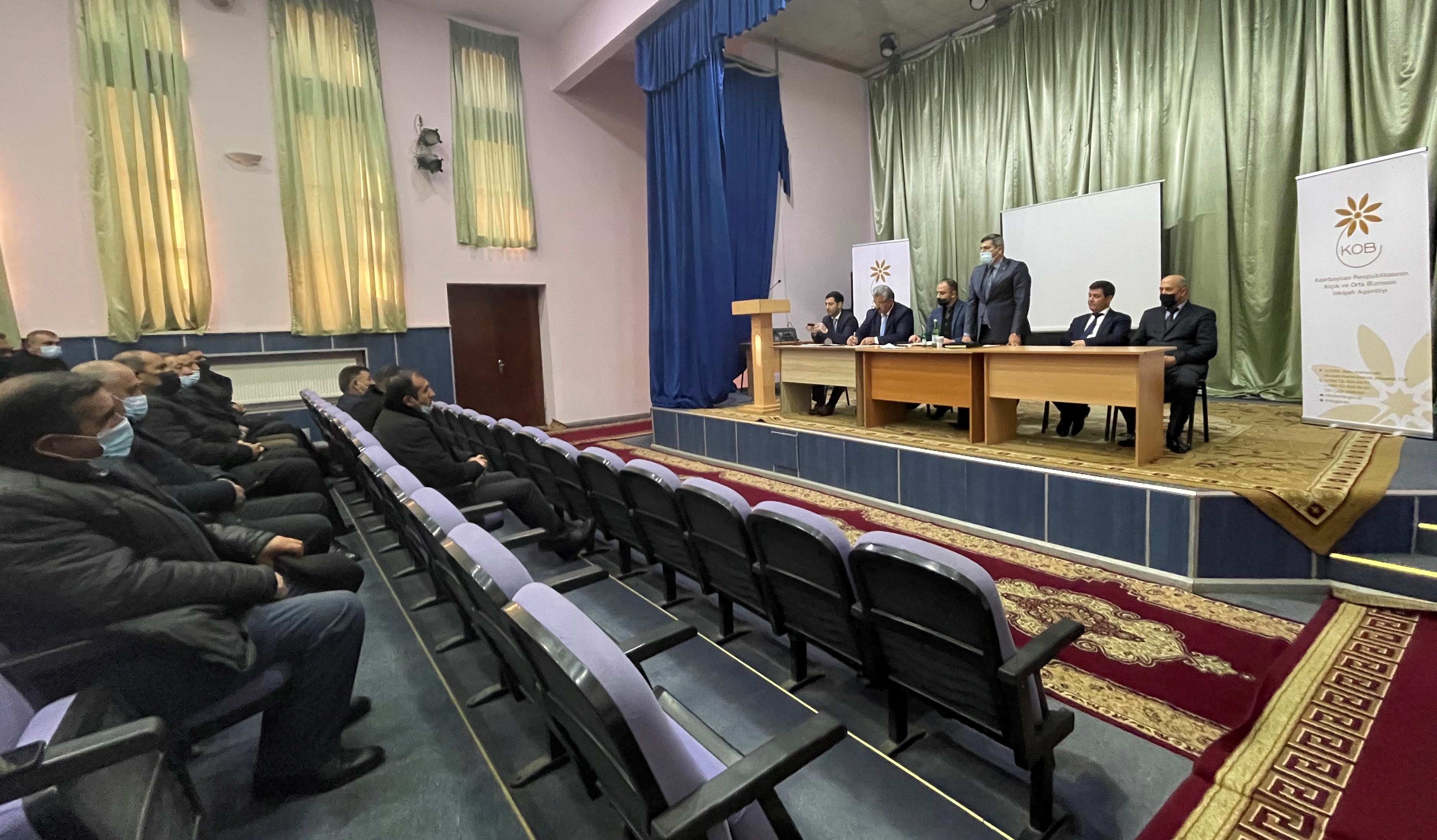 Meetings held with entrepreneurs of Lerik and Aghjabadi regions 