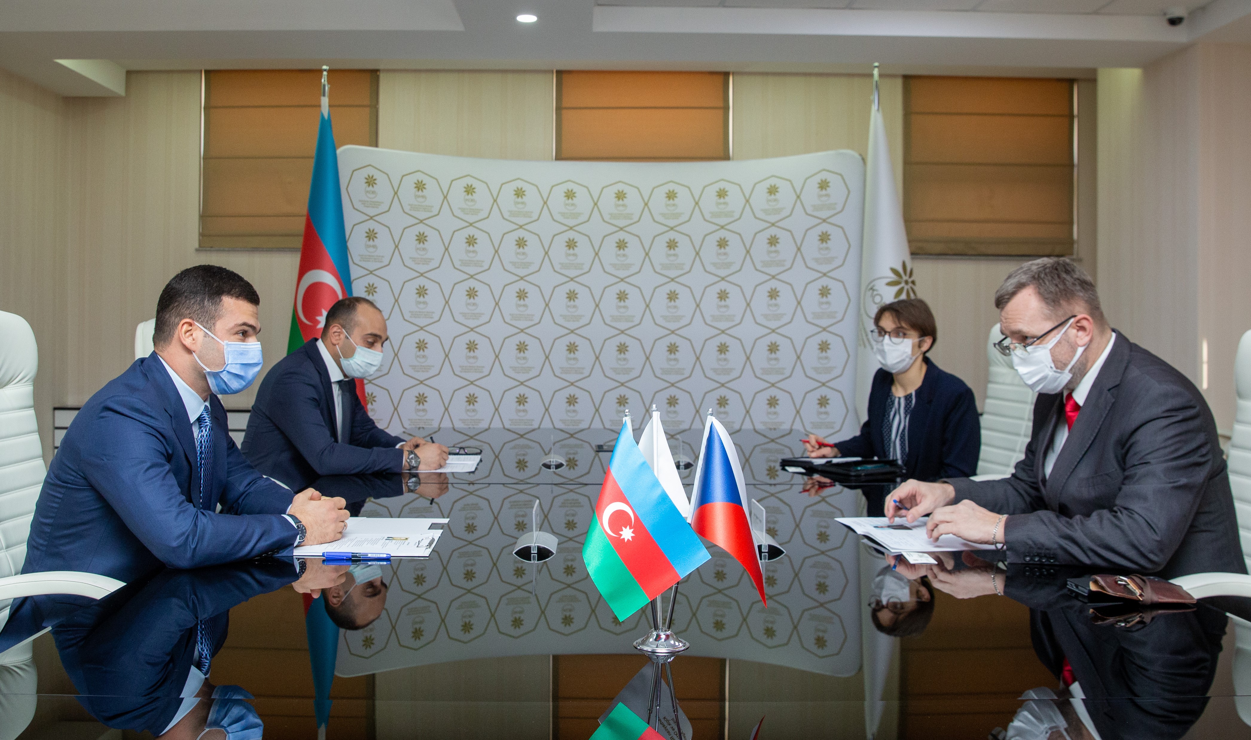 The Czech ambassador to Azerbaijan visited SMBDA 