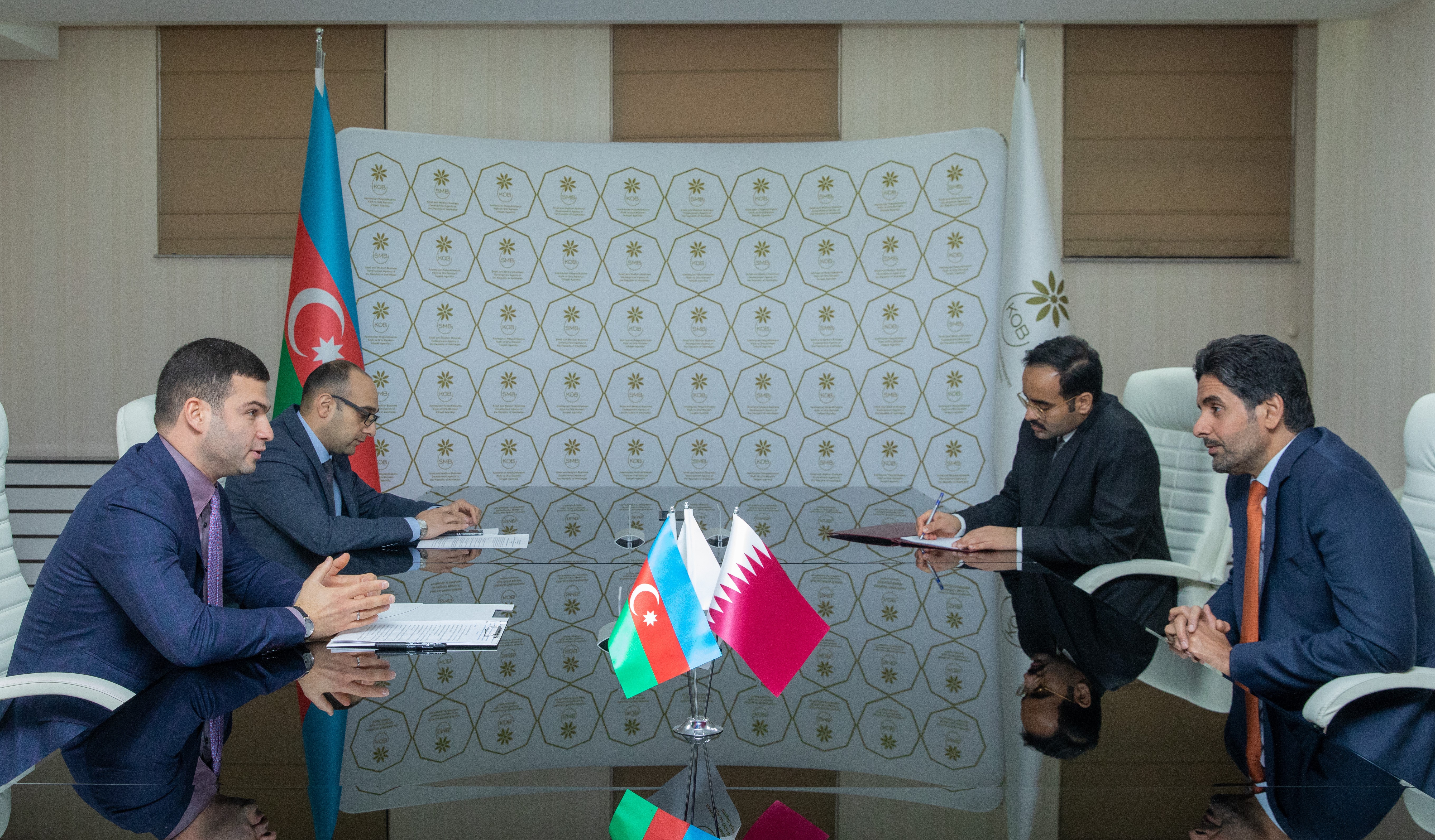 Qatar's ambassador to Azerbaijan visited SMBDA 