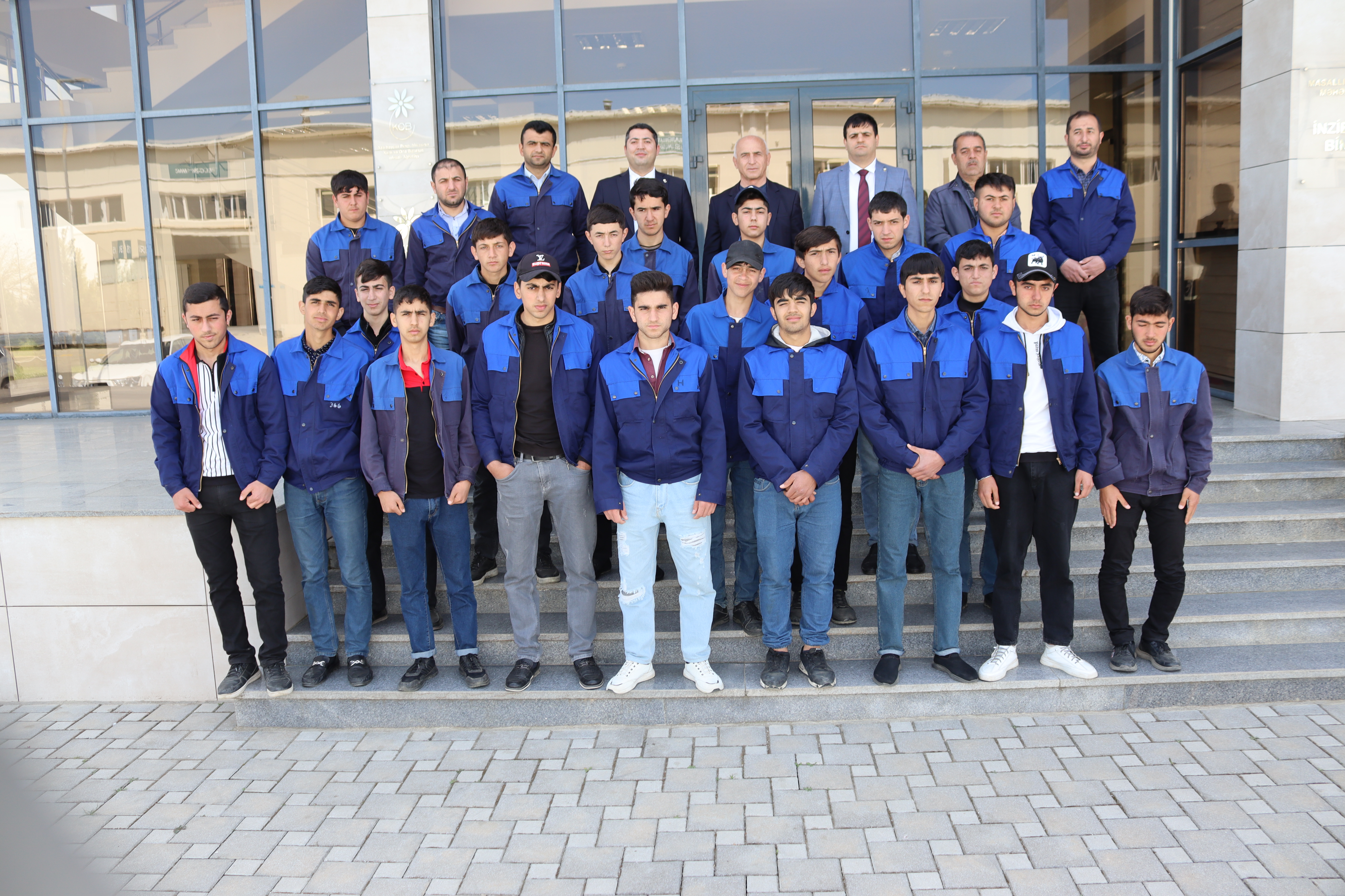 As part of the "Youth Business Workshop" project, students visited the Masalli Industrial District 