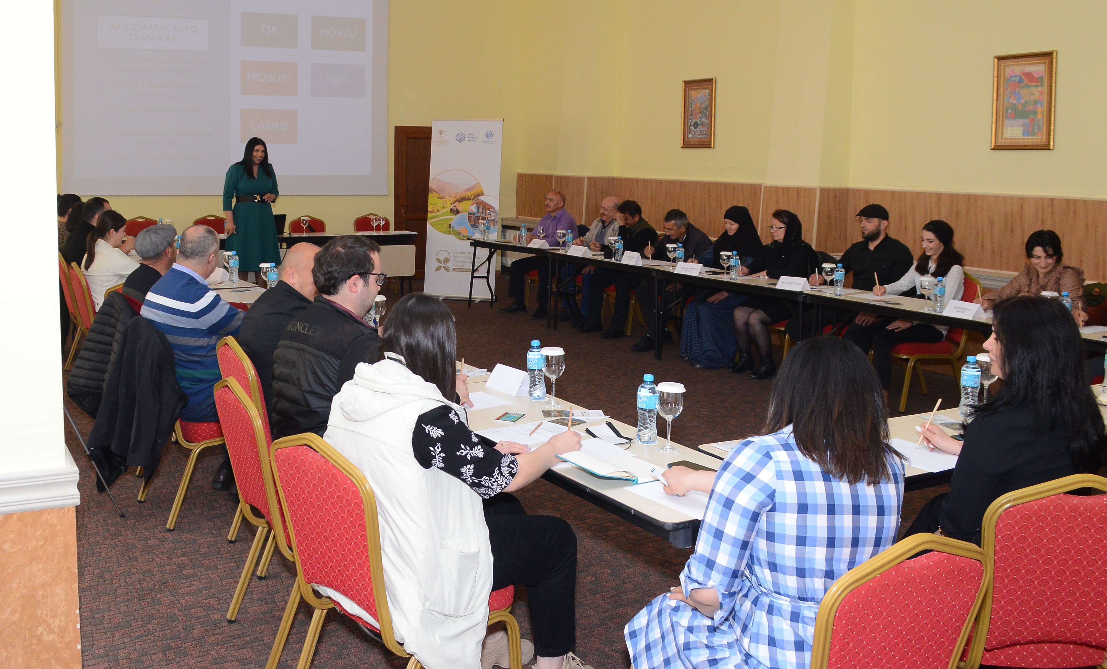Trainings are being held for the participants of the "Development of Entrepreneurship and Self-Employment in Rural Areas" project 