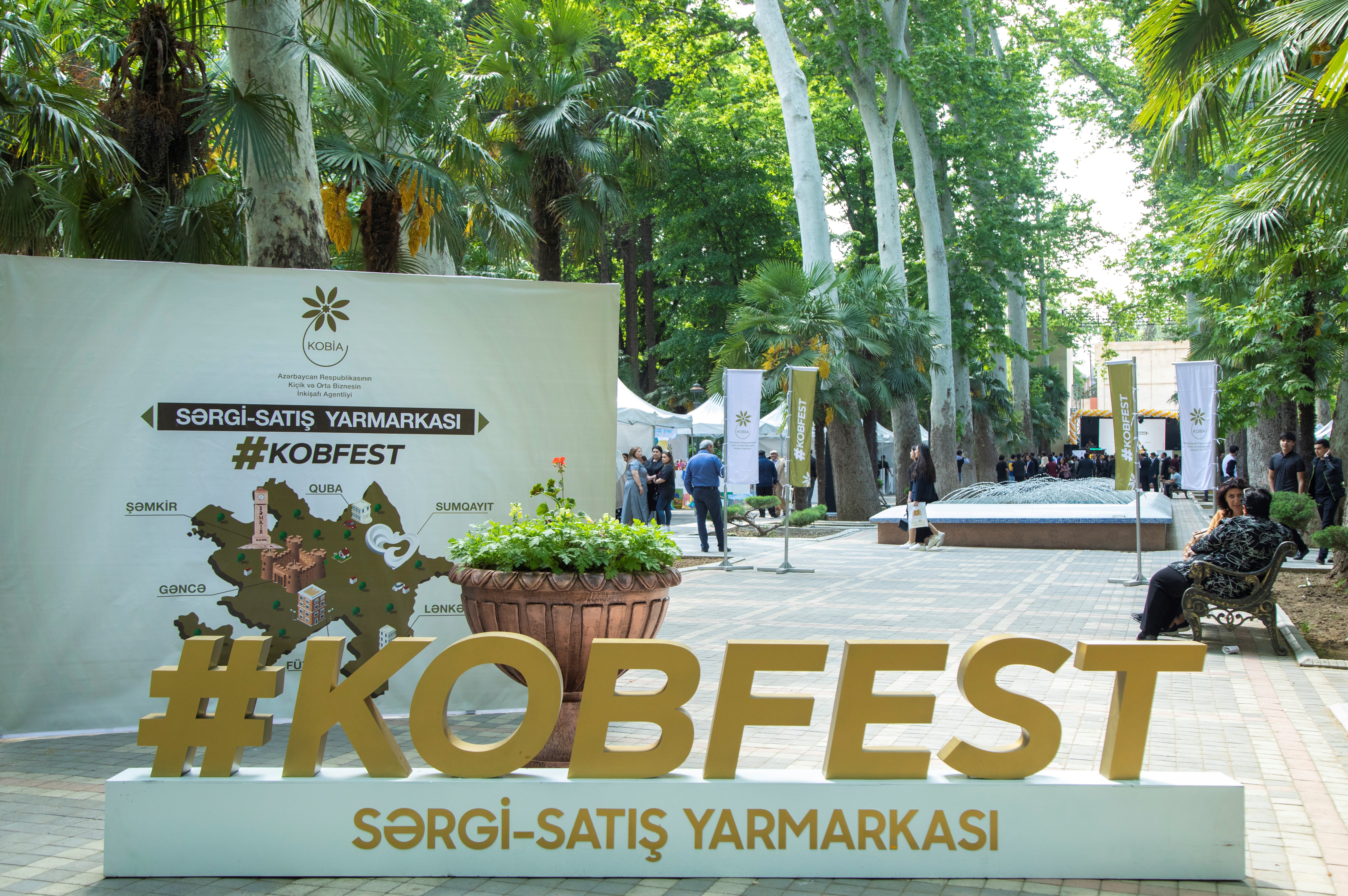 Gəncədə KOB Fest sərgi-satış yarmarkası keçirilib