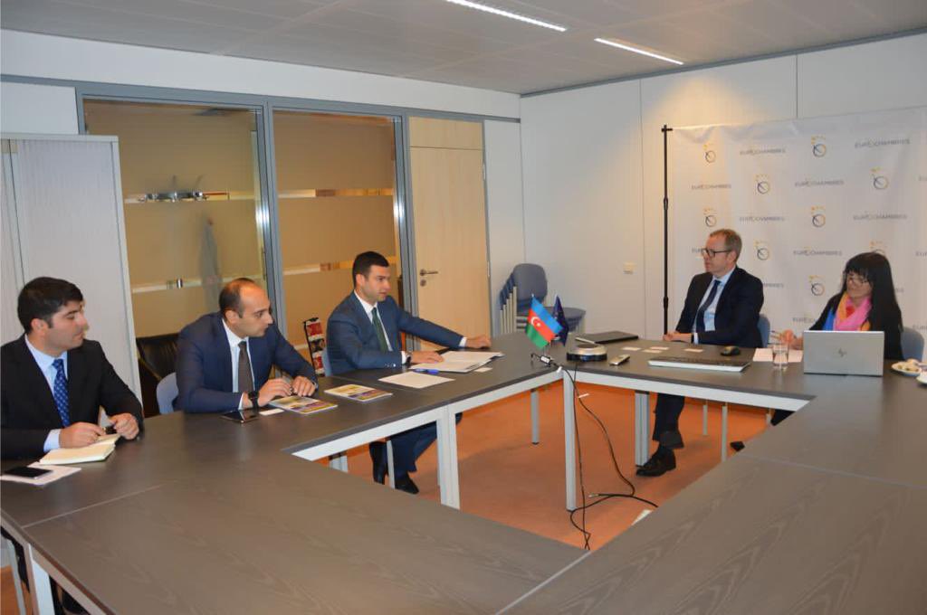 KOBİA met with representatives of EUROCHAMBRES and EU4Business 