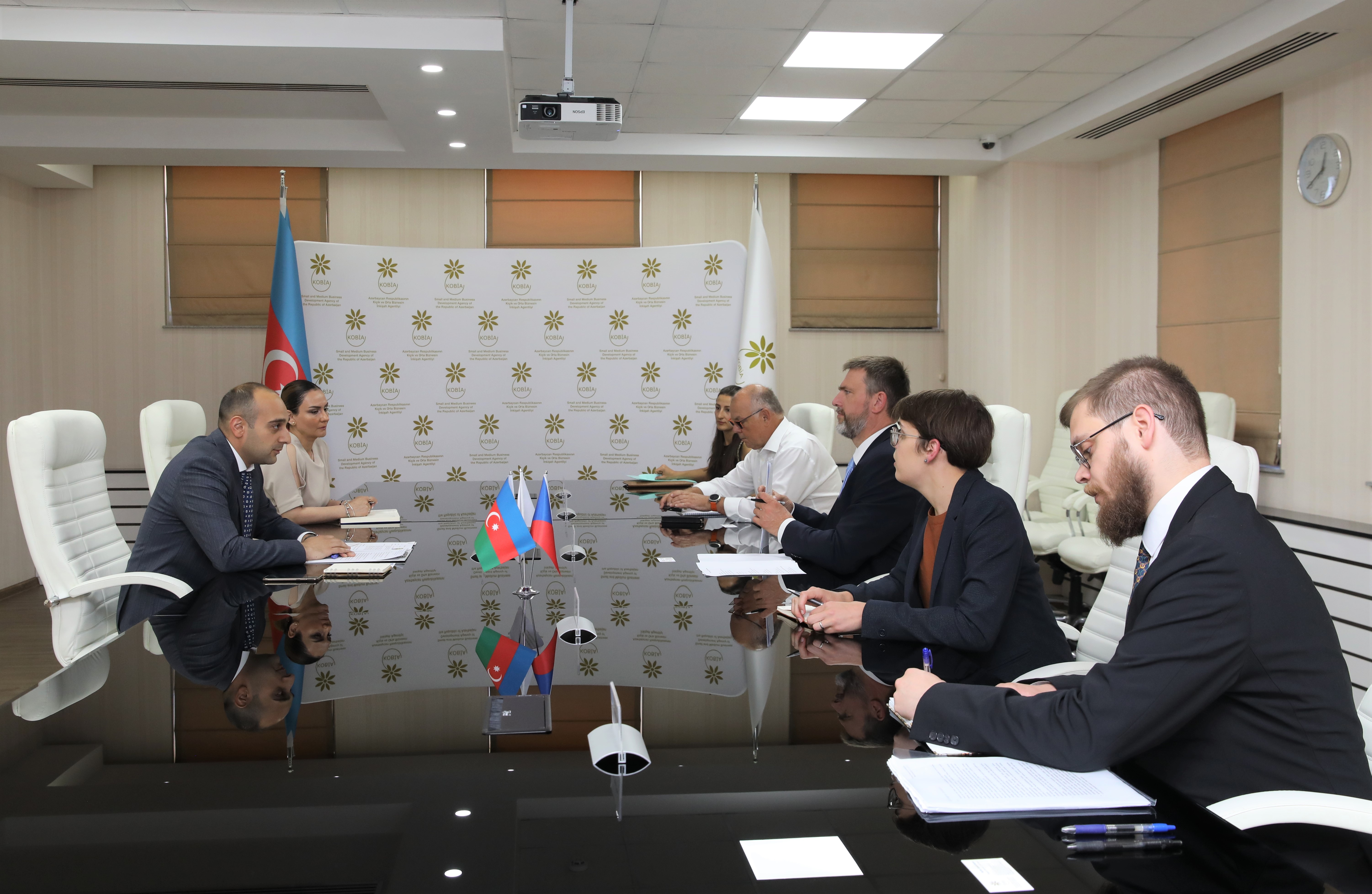 A meeting with the Czech delegation was held at KOBİA 