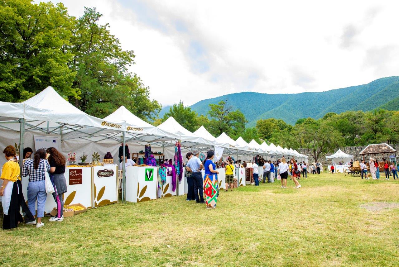 KOB Fest exhibition and sales fair was held in Sheki city 