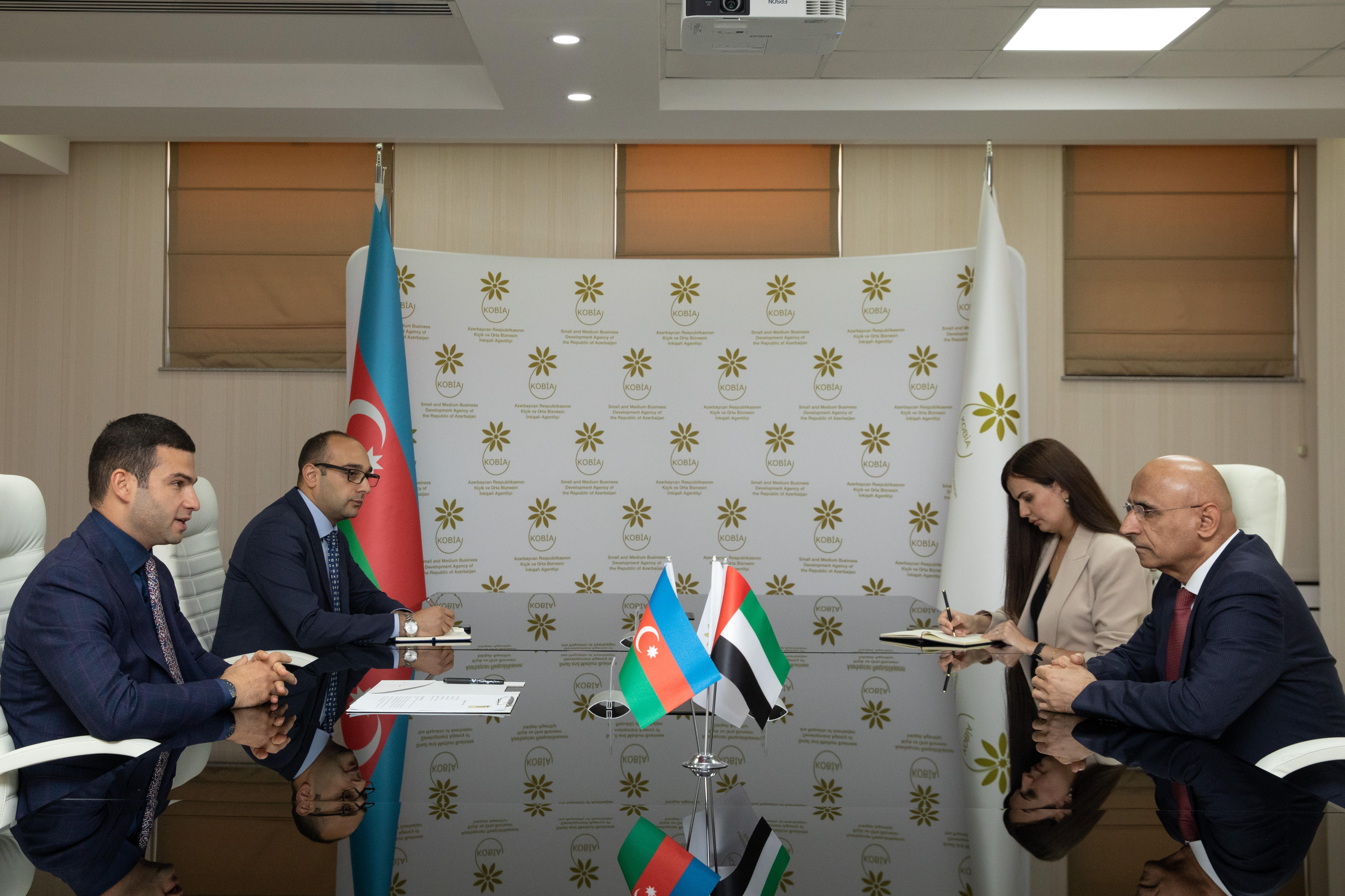 Cooperation in the field of SMEs was discussed with the ambassador of the United Arab Emirates 