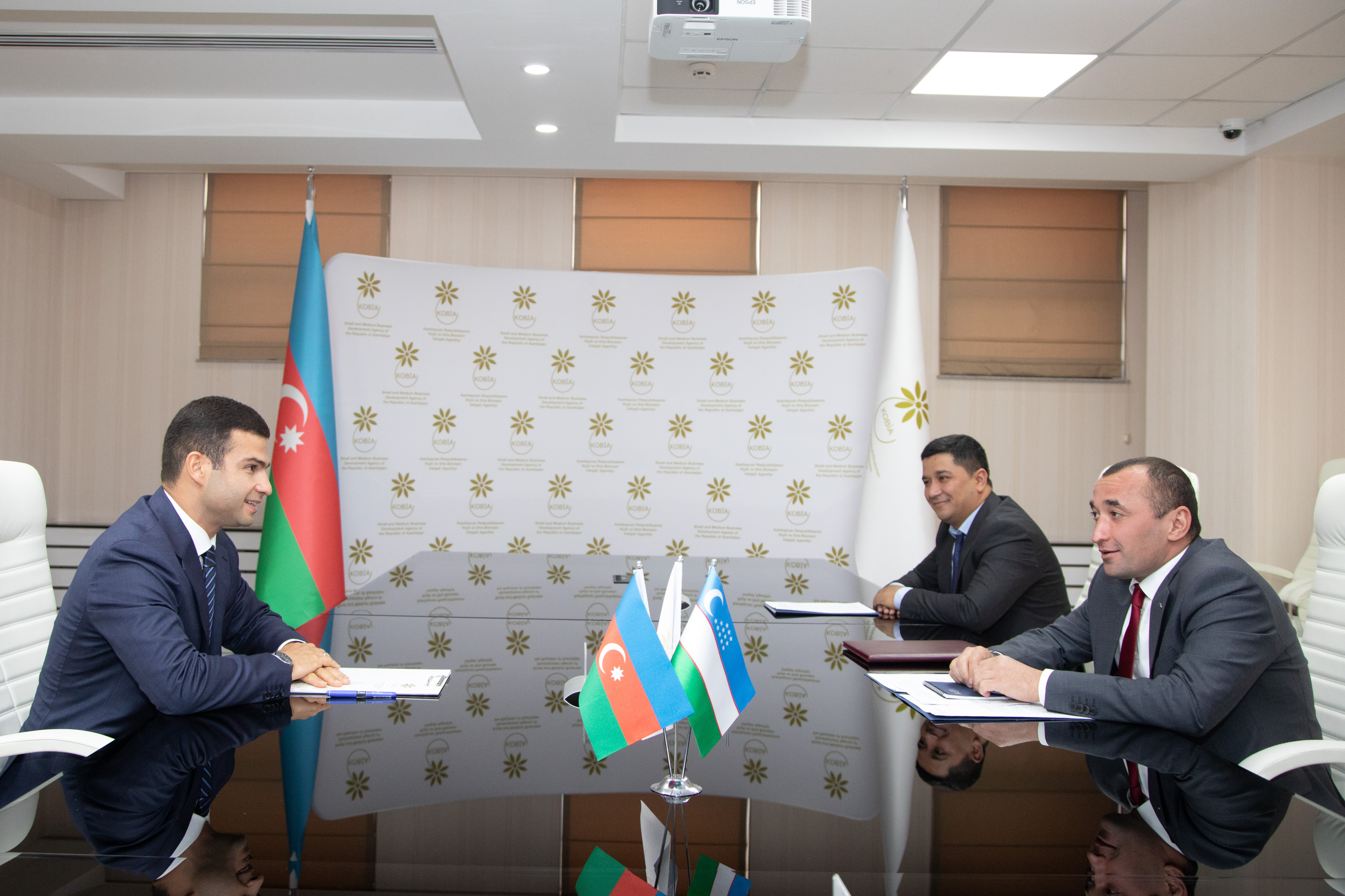 Representatives of the Entrepreneurship Development Agency of Uzbekistan visited KOBİA 