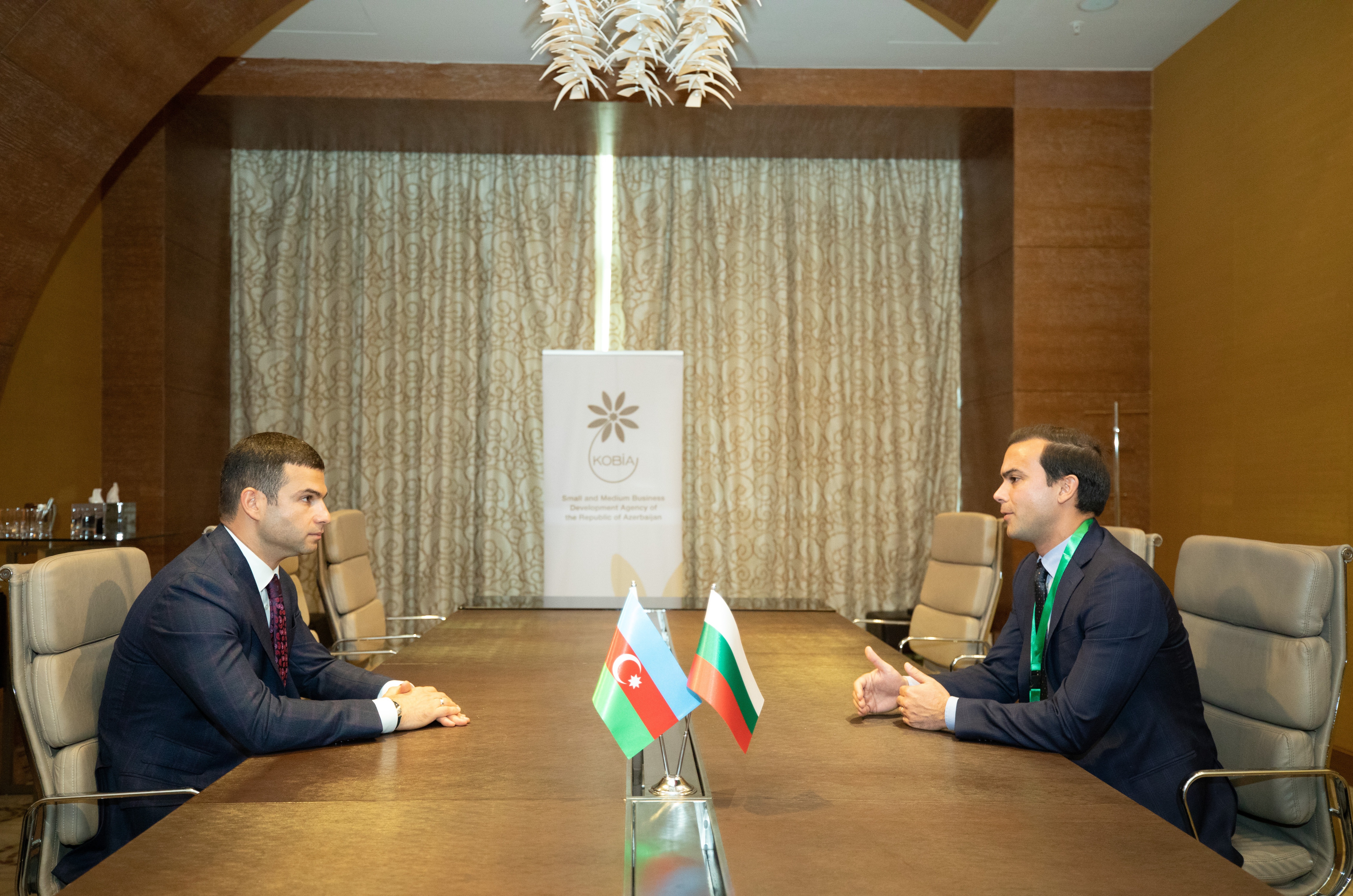 KOBİA и соответствующее учреждение Болгарии обсудили возможности сотрудничества 