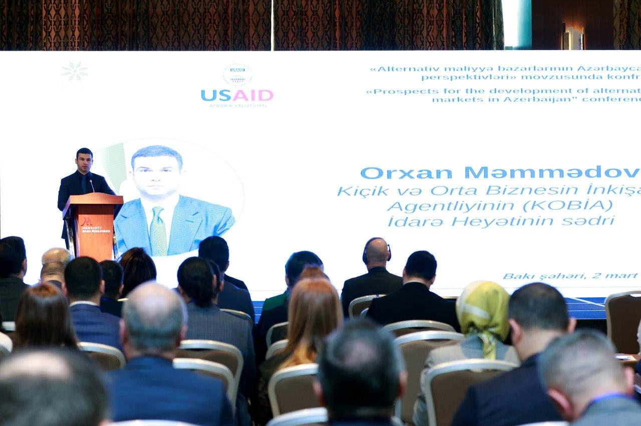 Состоялась конференция на тему "Перспективы развития альтернативных финансовых рынков в Азербайджане"