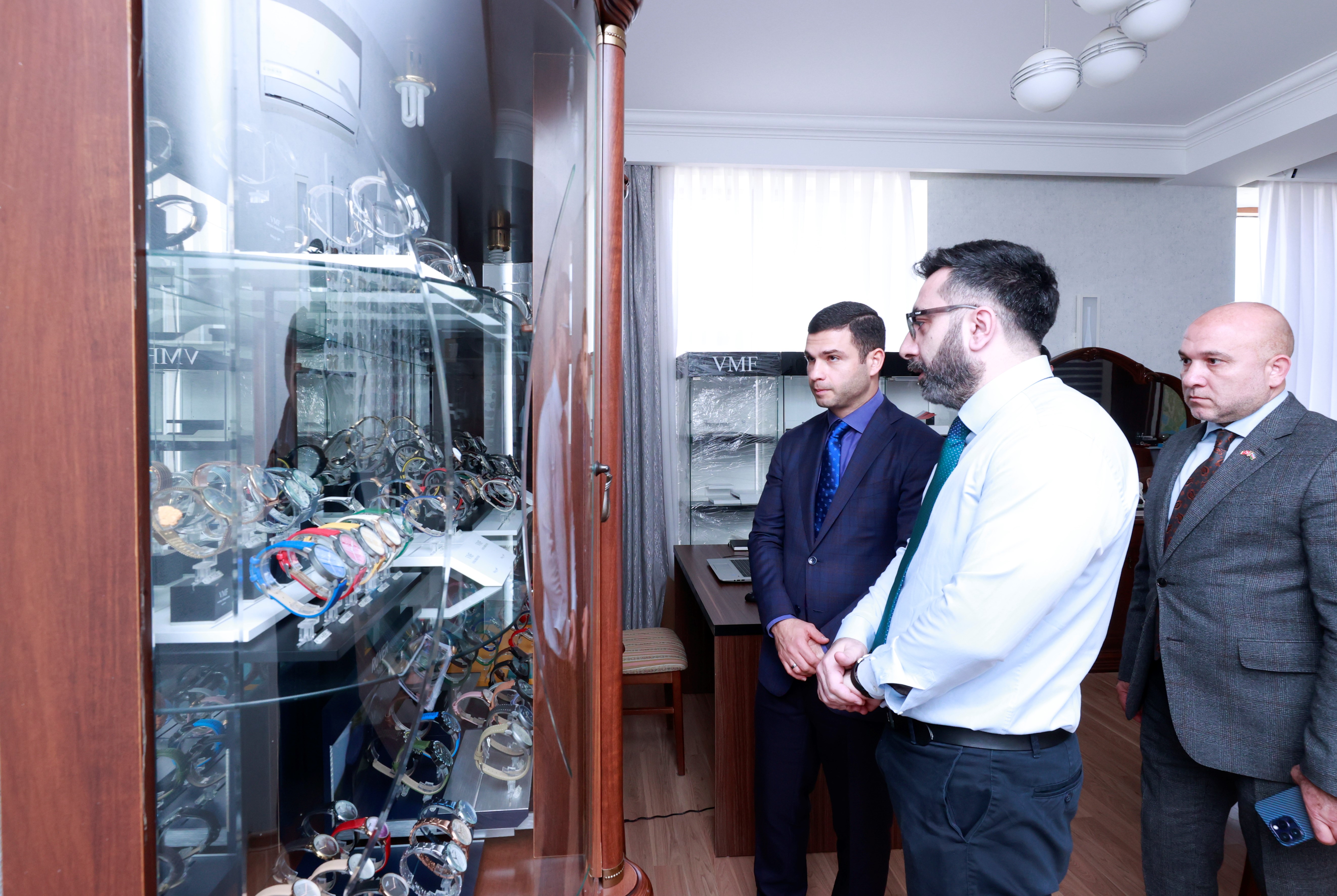 KOBİA representatives visit "VMF Natural Frequencies" watch factory 