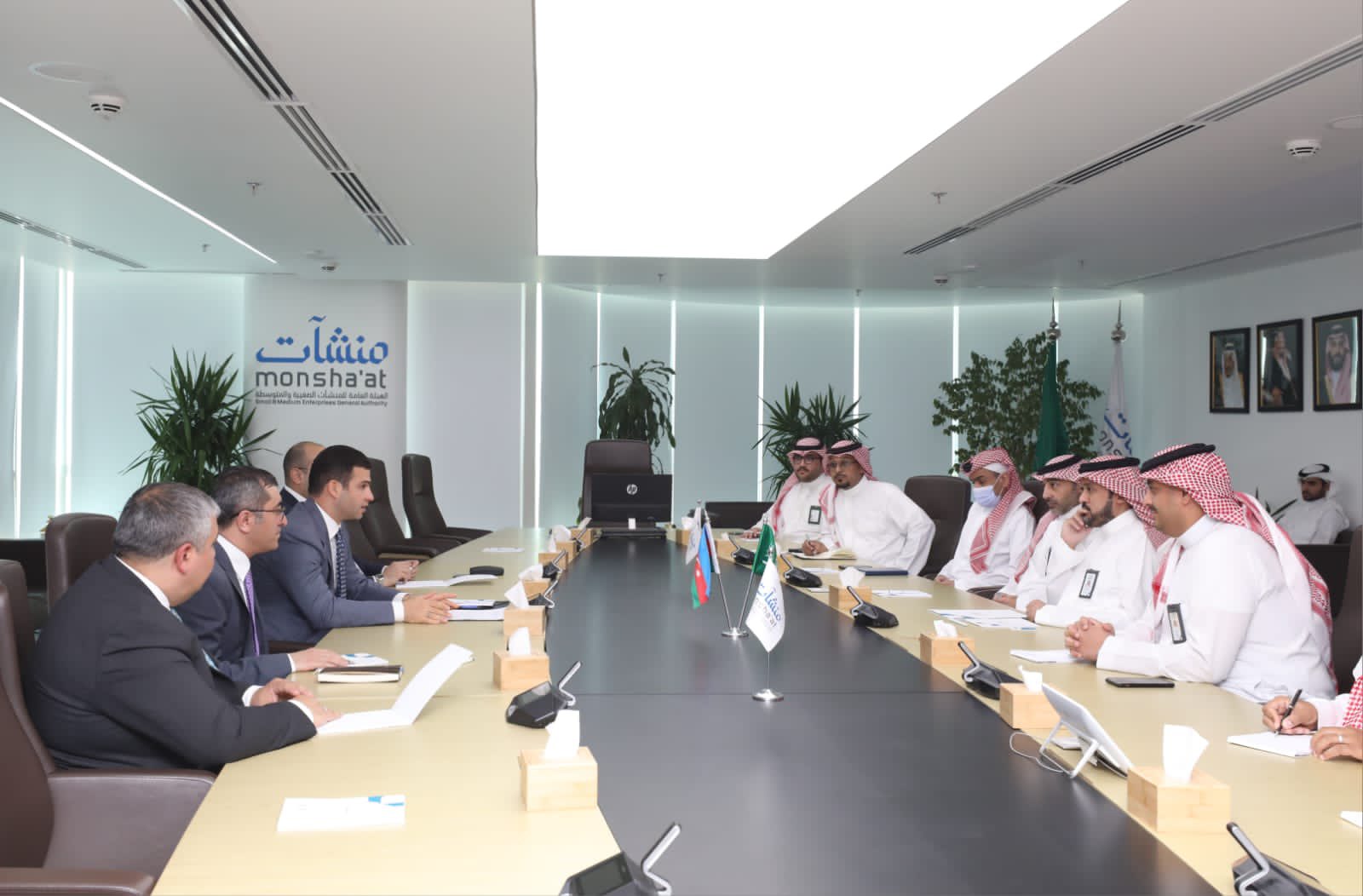 Meeting held between KOBİA and the General Authority of Small and Medium Enterprises of Saudi Arabia 
