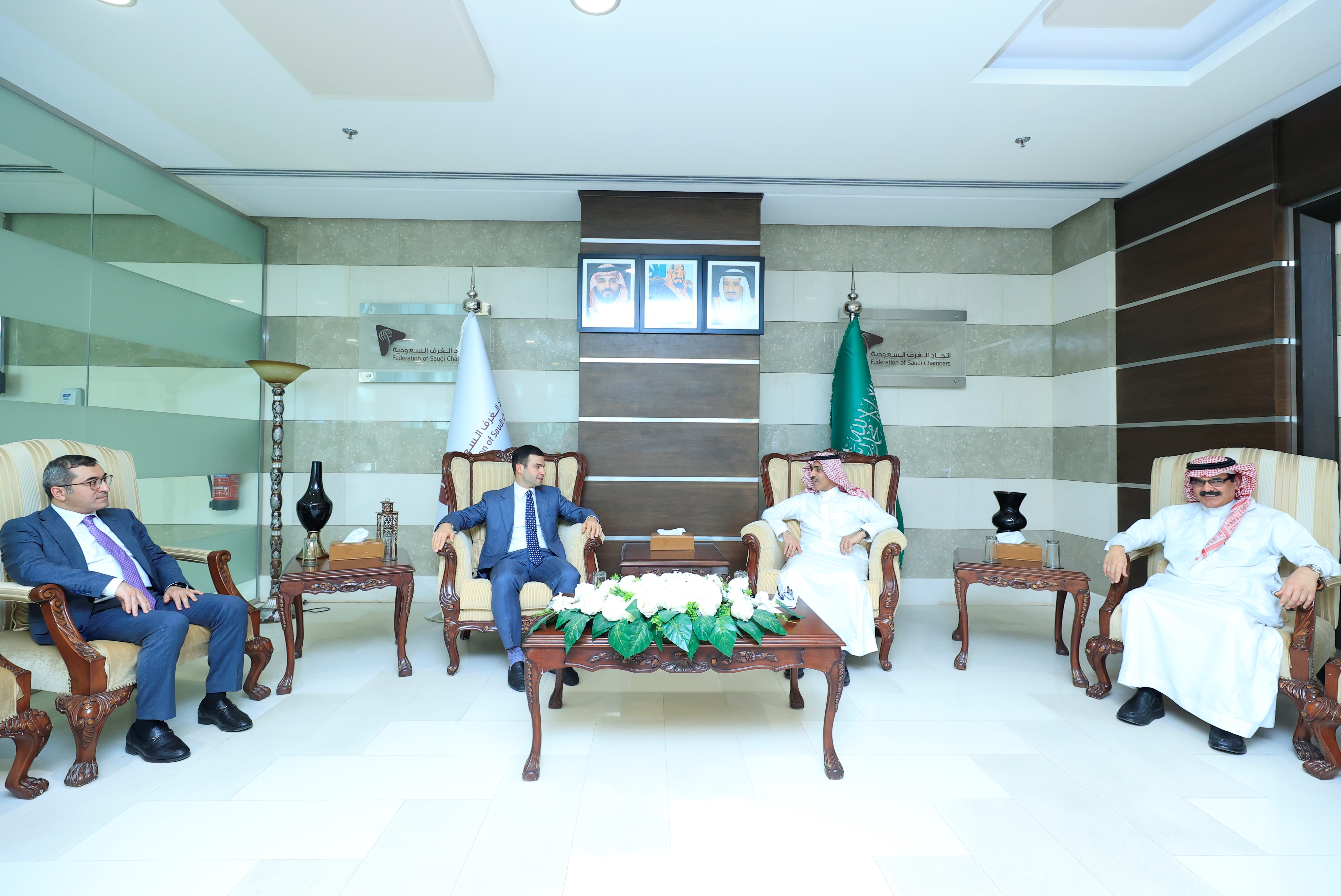 Chairman of KOBİA meets with the deputy investment minister of Saudi Arabia 